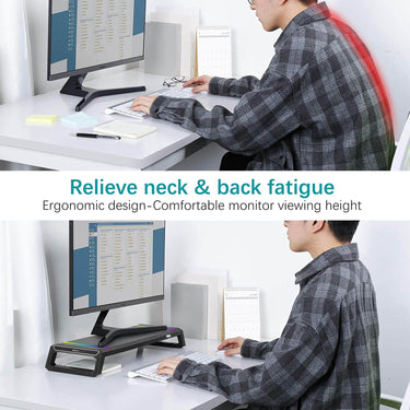 Computer Monitor Screen Stand Riser Table - The Shopsite